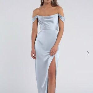 Jenny Yoo sawyer dress in whisper blue